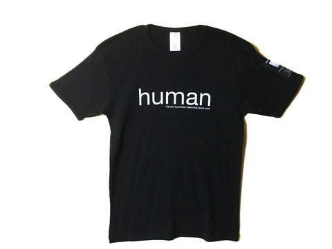 'human' UK tour short sleeve t-shirt LAST ONE! (Harvey Summers feat. Laura Cole)